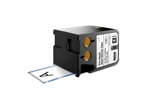 DYMO XTL - Svart på hvitt - 54 x 47 mm 25 stk (1 rull(er) x 25) slange - for XTL 500