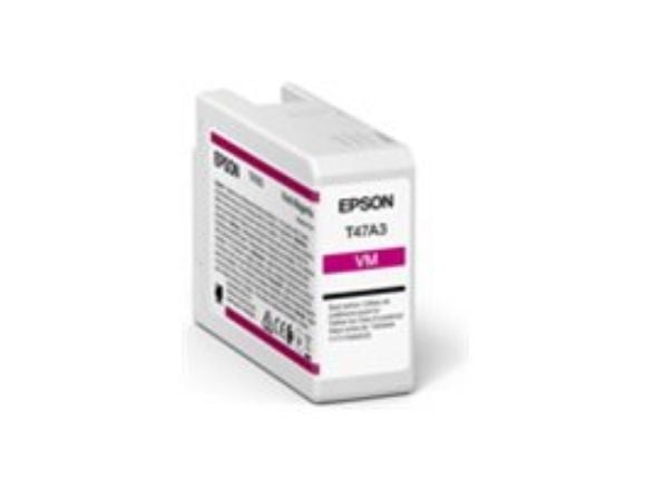 Epson T47A3 - 50 ml - livlig magenta - original - blekkpatron