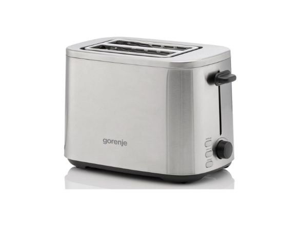 Leivänpaahdin Gorenje Toaster | T800DS | Aukkojen määrä 2 | Kotelomateriaali Ruostumaton teräs