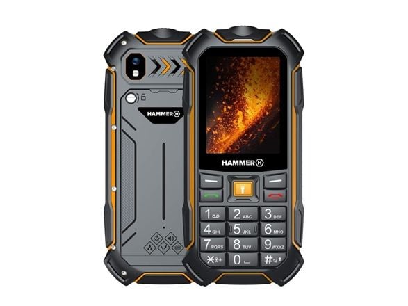 Hammer Boost 2 LTE | Black | 2.4 " | IPS | 64 MB | 128 MB | Dual SIM | 3G | Main camera resolution 2 MP | 3500 mAh - Ingen Nordisk sprog