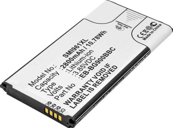 CoreParts - Batteri - Li-Ion - 2800 mAh - 10.64 Wh - for Samsung Galaxy S5, S5 Duos, S5 Sport
