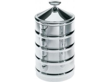 Alessi CB03, Krukke, Rund, 1,14 l, Rustfritt stål, Aluminium, Rustfritt stål, 110 mm