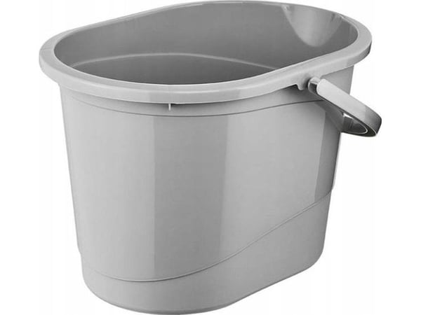 keeeper puts-/skurhink "thies" oval 13 liter nordic-grey ergonomiskt format handtag, 1 st (1078713000000)