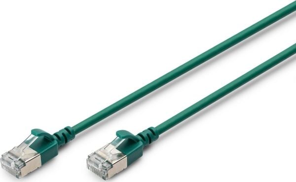 Digitus DK-1632-A-010S-G, 1 m, Cat6a, F/FTP (FFTP), RJ-45, RJ-45, Grønn