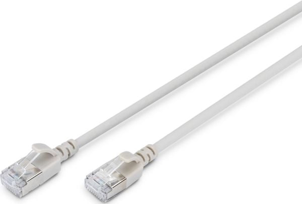 Digitus DK-1632-A-020S, 2 m, Cat6a, F/FTP (FFTP), RJ-45, RJ-45, Grå