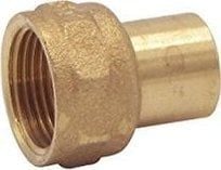 Conex muffe for loddede og gjengede tilkoblinger 15x3/4" braz - 4270G015006000
