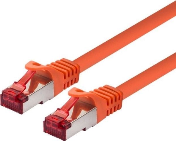 LOGON TCR66SS070O, 7 m, Cat6, S/FTP (S-STP), RJ-45, RJ-45, Oransje