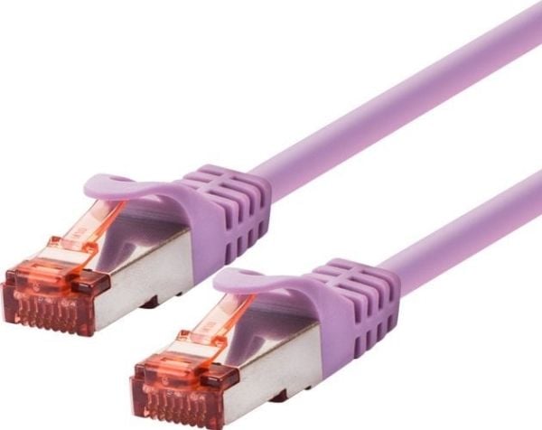 LOGON TCF66F200V, 20 m, Cat6a, F/UTP (FTP), RJ-45, RJ-45, Fiolett