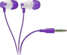 Vivanco HS 100 PU, Hodesett, In-ear, Calls/Music, Lilla, Stereofonisk, 1,2 m