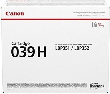 Canon CRG-039 H, 25000 sivua, Musta, 1 kpl