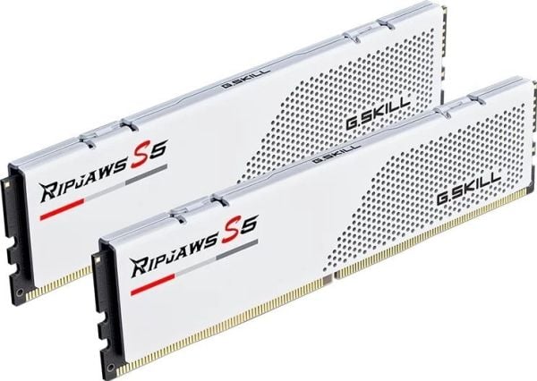 G.Skill Ripjaws S5 F5-6000J2836G16GX2-RS5W, 32 GB, 2 x 16 GB, DDR5, 288-pin DIMM