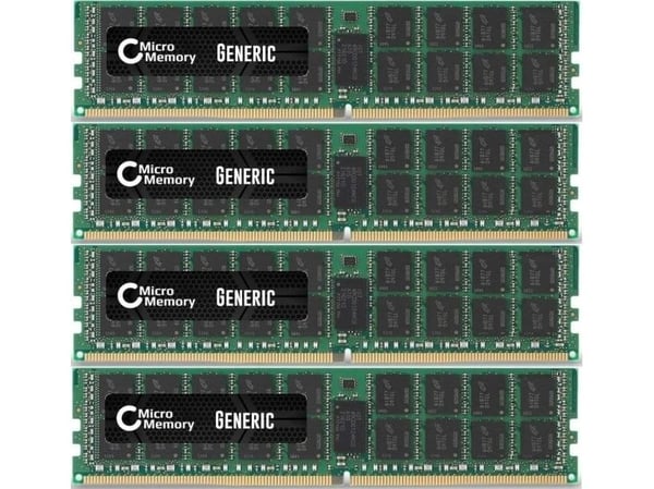 CoreParts - DDR3 - sett - 64 GB: 4 x 16 GB - DIMM 240-pin - 1866 MHz / PC3-14900 - registrert - ECC