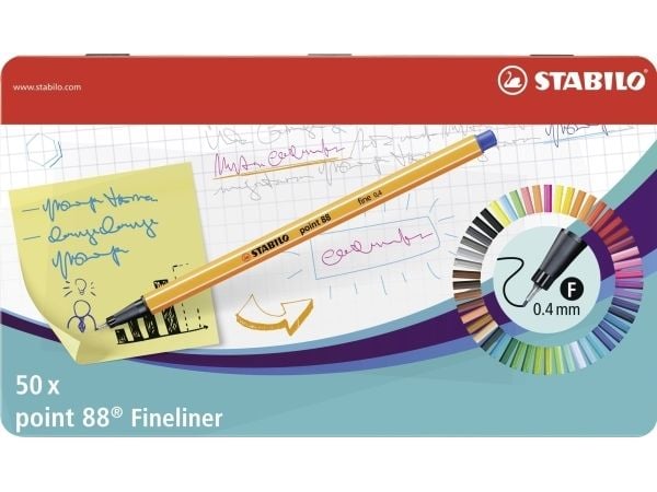 Stabilo STABILO POINT THINKSPEAKER 88 50 PACKS