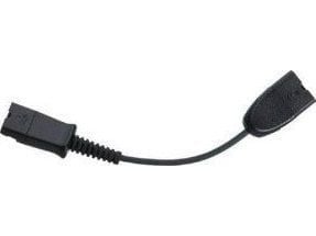 HP Poly 4-polig QD till 6-polig QD-kabel (0,13 m), Kabel, Svart