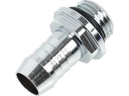 Alphacool HF-liitin suora G1/4 tuuman uros 10mm ID - kromi - kromi