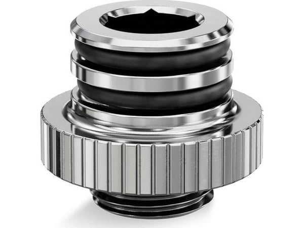 EK Water Blocks 3831109908983, Passende, Messing, Nickel, 1/4", 1 stykker