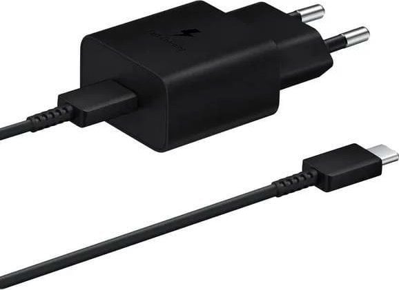 CoreParts - Strömadapter - 15 Watt - 3 A - PD 3.0, QC 3.0 (USB) - på kabel: USB-C - svart - med USB-C till USB-A-kabel