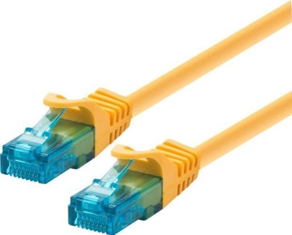 LOGON TCR55SS150Y, 15 m, Cat5e, F/UTP (FTP), RJ-45, RJ-45, Gult