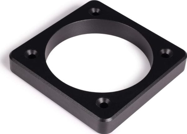 Alphacool 13345, Vannblokk, Aluminium, Sort, 75,3 mm, 75,3 mm, 12,3 mm