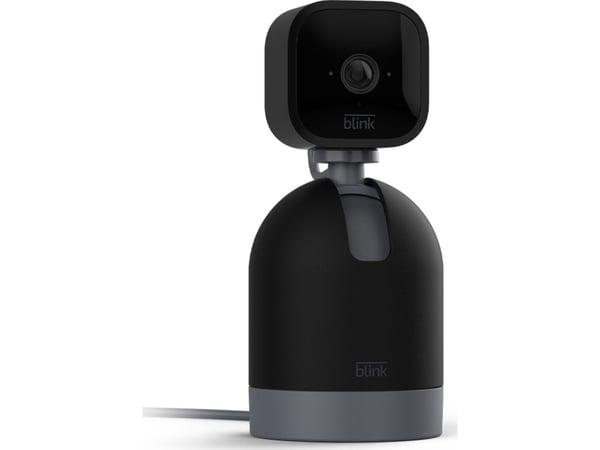 Blink Mini Pan-Tilt-kamera - mobil plug-in säkerhetskamera svart
