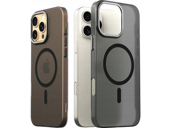 Kotelo Araree Aero Frame kotelo iPhone 16 Pro Max 6.9" läpinäkyvä-juoda/selkeä juodas AR20-02122A