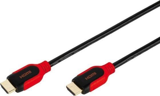 Vivanco HDMI 1.4 1.5m, 1,5 m, HDMI Type A (Standard), HDMI Type A (Standard), 4096 x 2160 piksler, 3D, Rød