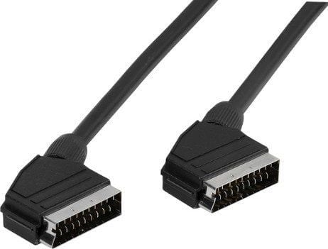 Vivanco 47001, 1,5 m, SCART (21-pin), SCART (21-pin), Hankjønn, Hankjønn, Nickel