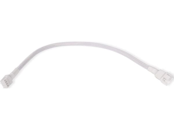 Alphacool viftekabel 4-pins til 4-pinners forlengelse 30cm - hvit