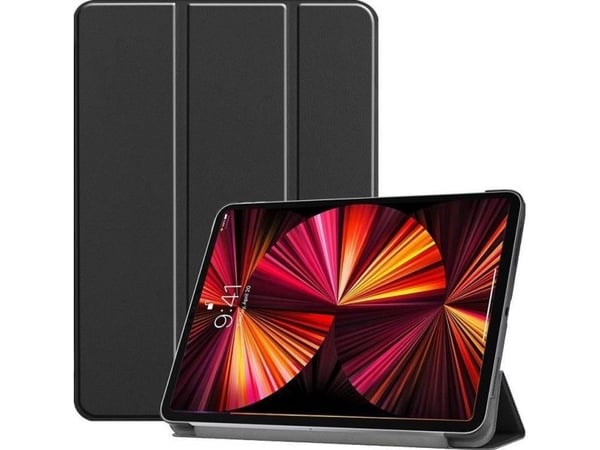 CoreParts - Lommebok for nettbrett - tri-fold caster, with auto-wake function - svart - 11" - for Apple 11-inch iPad Pro (1. generasjon, 2. generas...