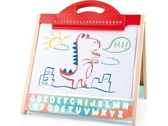 HAPE dobbeltsidig staffeli Table Top, E1062A