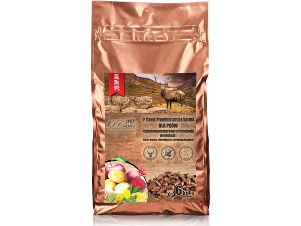 O´Canis Premium peura, peruna, punajuuri koirille 6kg