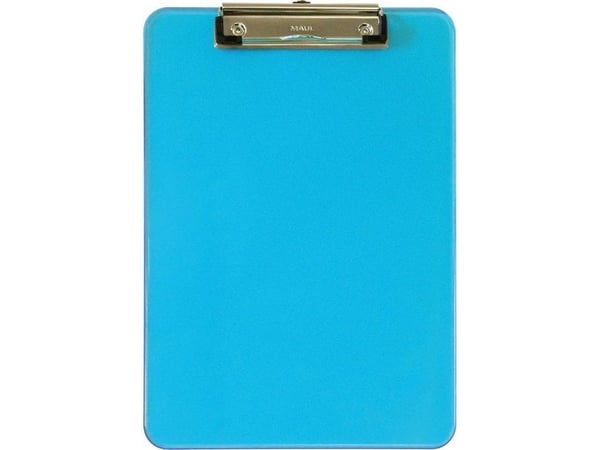 MAUL 2340631, Blå, Gjennomsiktig, A4, Plast, 3 cm, 318 mm, 226 mm