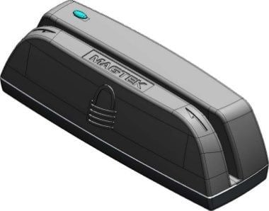MagTek Dynamag MagneSafe Swipe Reader - Magnetkortleser (Spor 1, 2 & 3) - USB - svart