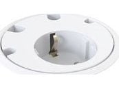 Kondator 935-PD10W, Tyyppi F, Valkoinen, 51 mm, 300 g, 1 kpl, 180 mm