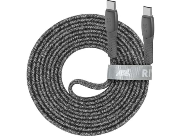 Rivacase PS6105 GR21, 2,1 m, USB C, USB C, USB 2.0, 0,48 Gbit/s, Röd