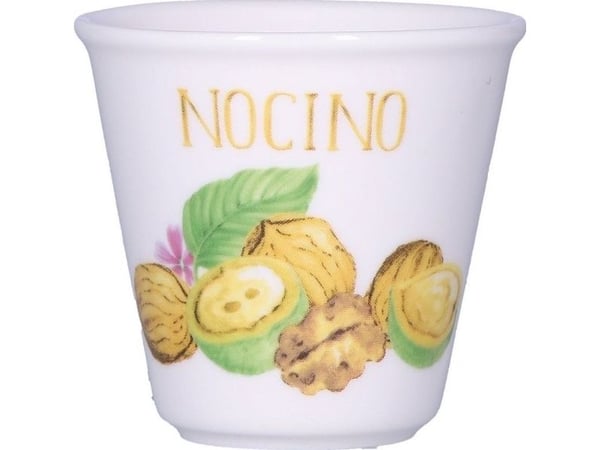 LA PORCELLANA BIANCA LIQUORELLI - 6 glass til nocino (75 ml)