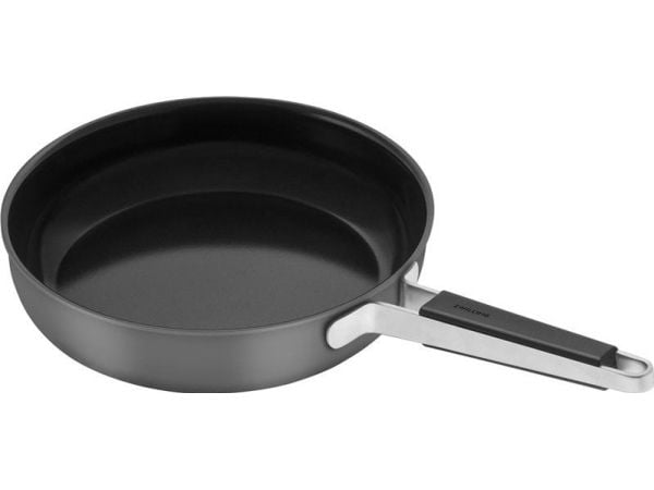 ZWILLING 1028823, Pyöreä, Monikäyttöinen paistinpannu, musta, Harmaa, Keraaminen, Ruostumaton teräs, Kiina