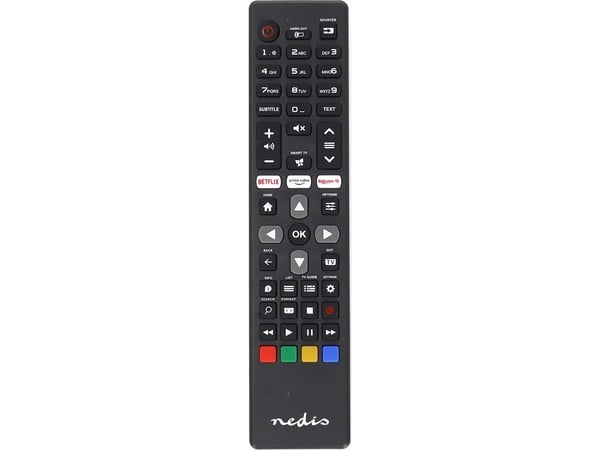Nedis TVRC45PHBK, TV, IR Kabelfri, Trykknapper, Sort