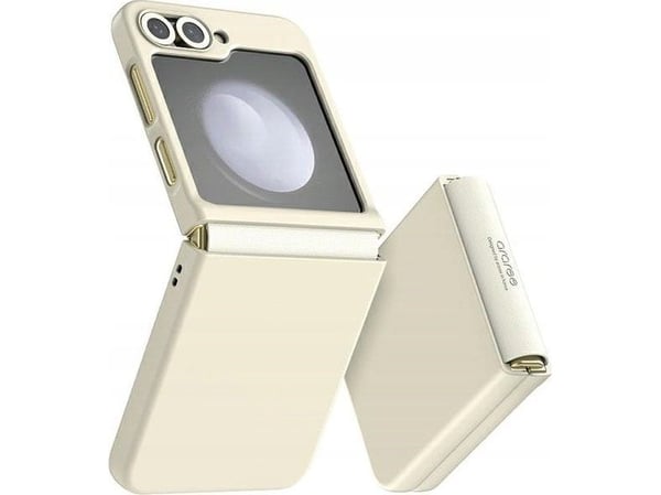 Deklas Araree case Aero Flex till Galaxy Z Flip6 grädde AR20-02021B