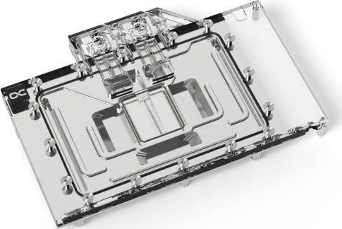 Alphacool 13463, Bakplate, Akryl, Aluminium, Sort, Rustfritt stål, 1/4", 145,2 mm, 214,9 mm