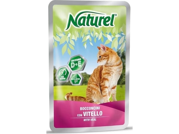 Life Cat Naturel storfekjøtt 100 g våtfôr (porsjon) til katt