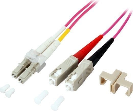 EFB Elektronik LC-SC 50/125µ, 7,5 m, OM4, LC, SC