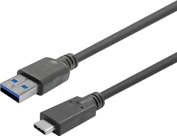 VivoLink - USB-kabel - 24 pin USB-C (hann) til USB-type A (hann) - USB 3.2 Gen 1 - 0.9 A - 15 m - svart