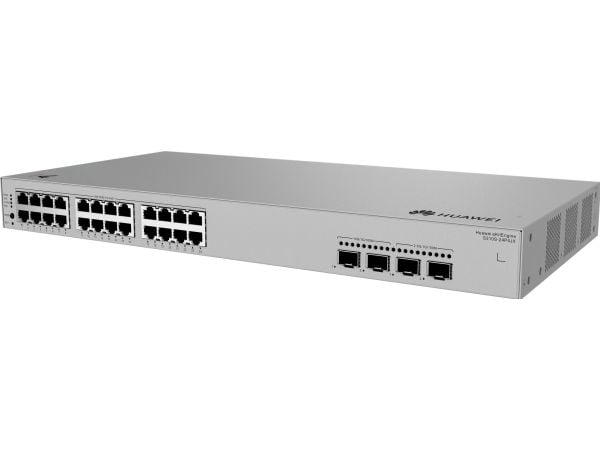 Huawei eKitEngine S530S Series S530-24T4XE - Switch - L3 - Styrt - 24 x 10/100/1000 + 4 x 1 Gigabit / 10 Gigabit SFP+ + 2 x 10 Gigabit (opplinking ...