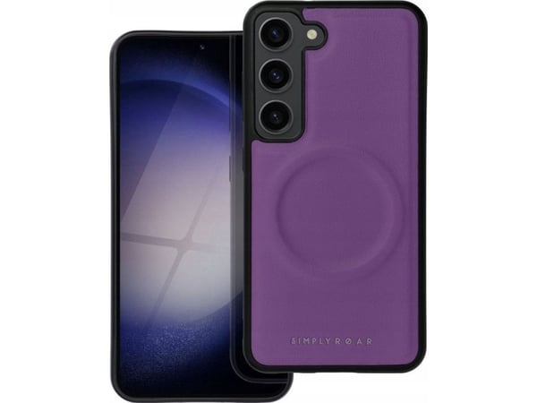 Fusion Accessories ROAR MAG MORNING dėklas SAMSUNG S23 Violetiniam telefonui