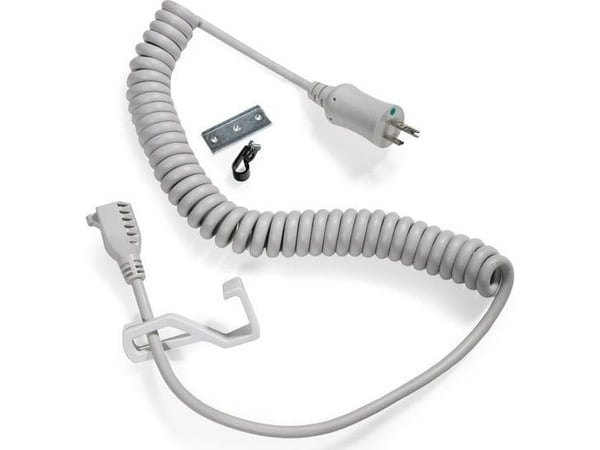 Ergotron Coiled Extension Cord Accessory Kit - Jatkojohtopaketti - 2,4 m - snoet - grå - Saudi-Arabia, Suomi, Eurooppa
