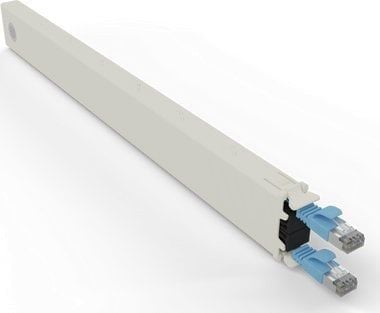 PATCHBOX CONEX8STPBL, 0,8 m, Cat6a, U/FTP (STP), RJ-45, RJ-45, Blå