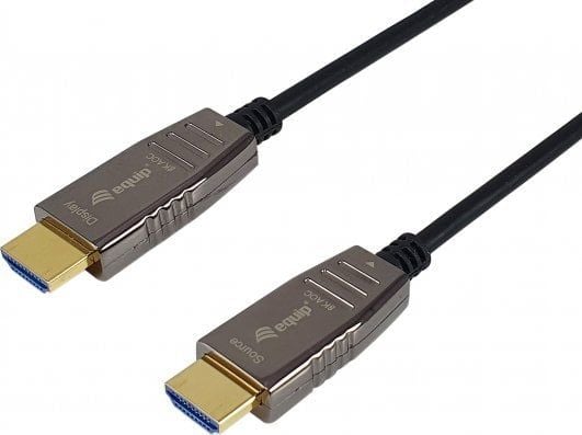 Equip 119453, 30 m, HDMI-tyyppi A (vakio), HDMI-tyyppi A (vakio), 3D, Äänen paluukanava (ARC), Musta