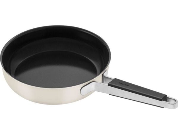 ZWILLING 1028815, Rund, All-bruk panne, Svart, Hvit, Keramisk, Rustfritt stål, China