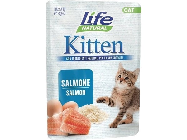 Life Pet Care LIFE CAT pose 70g KITTEN SALMON /30